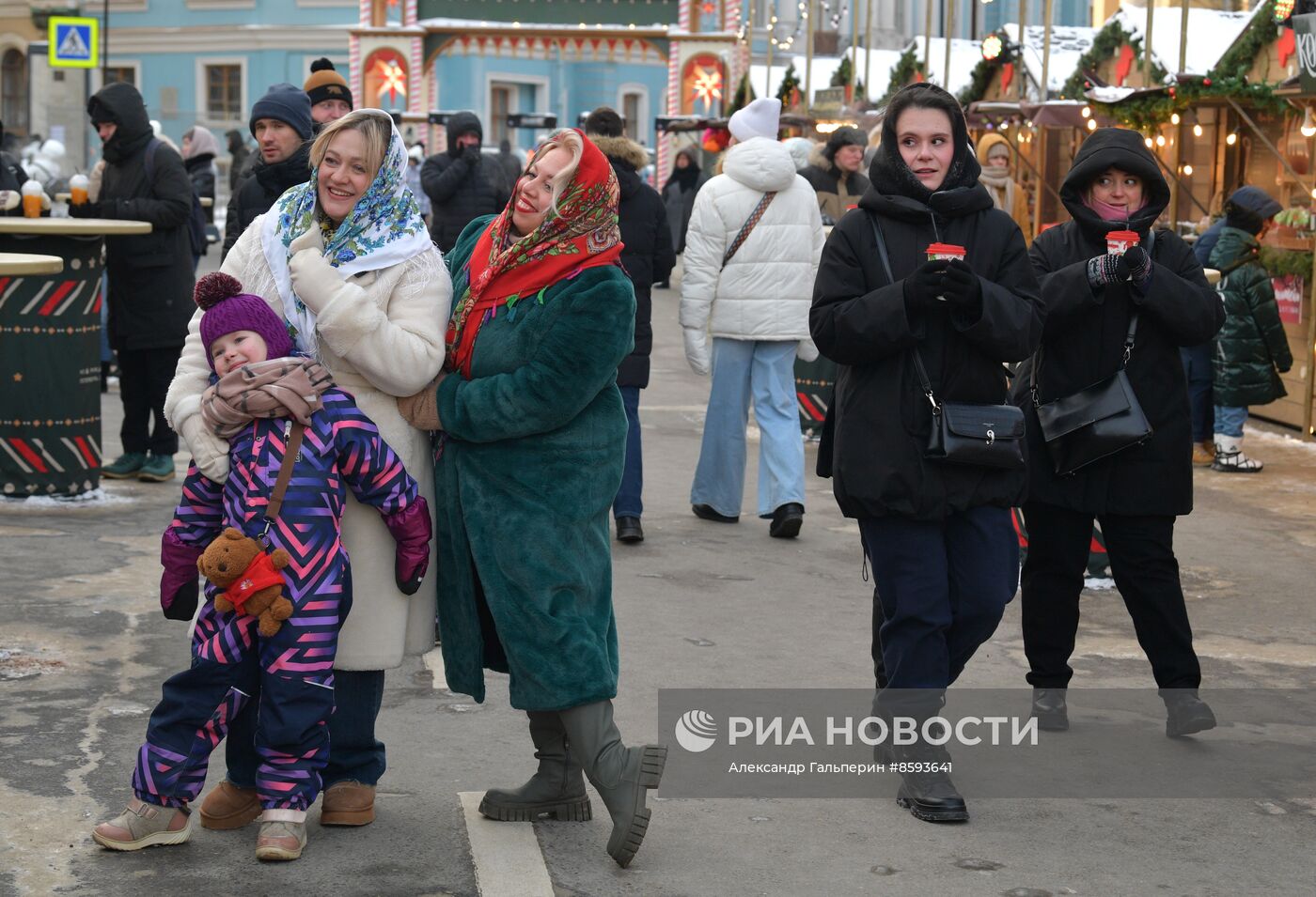 Рождественская ярмарка в Санкт-Петербурге