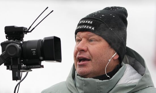 Биатлон. Кубок Содружества, 3-й этап. Гонка преследования. Мужчины