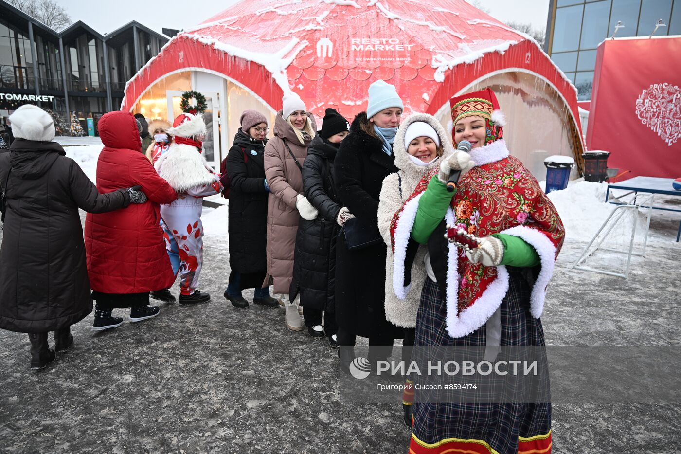 Выставка "Россия". Фестиваль "Русская зима"