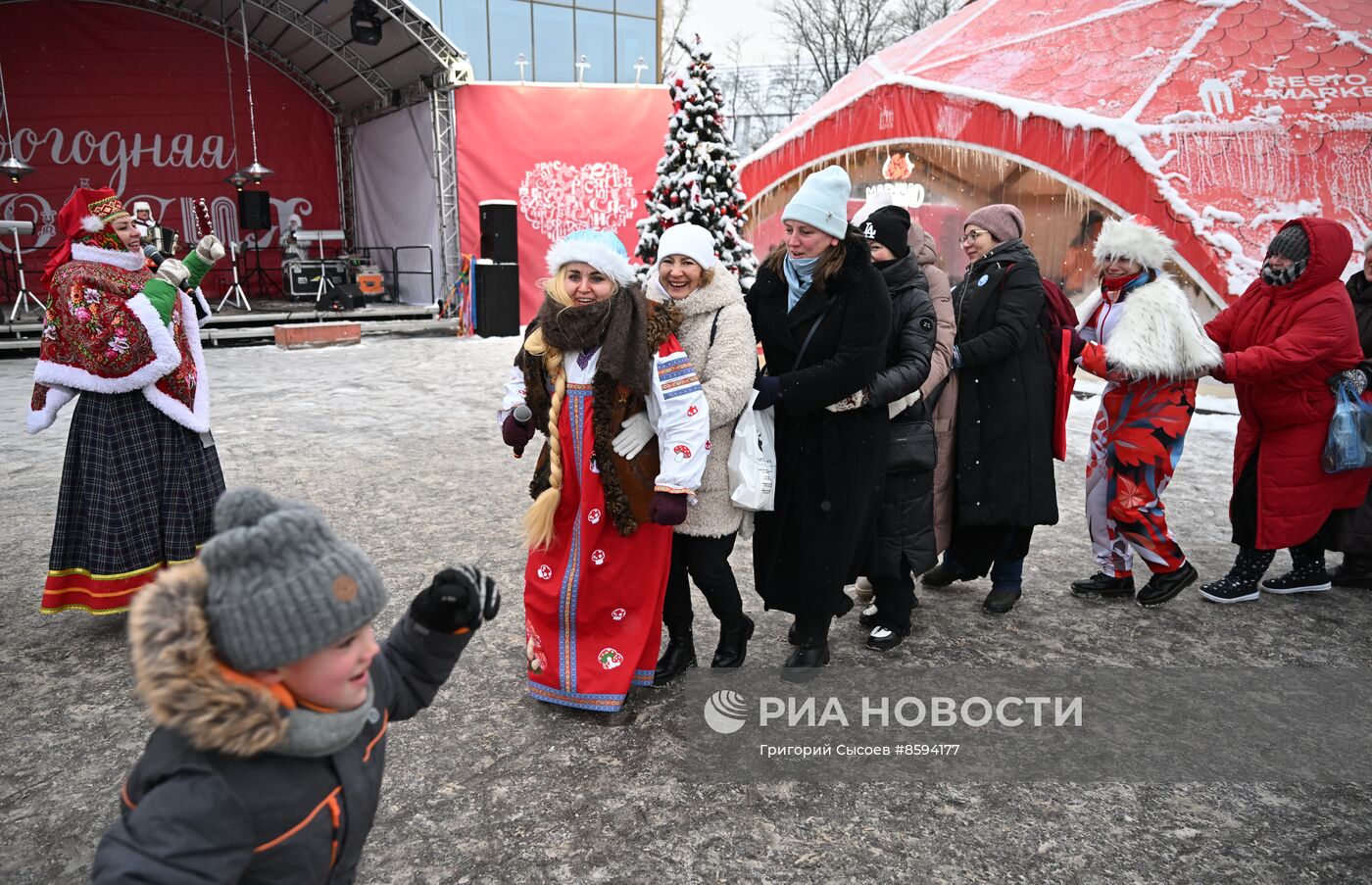 Выставка "Россия". Фестиваль "Русская зима"