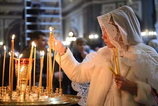 Рождество Христово. Патриаршая Литургия в Храме Христа Спасителя