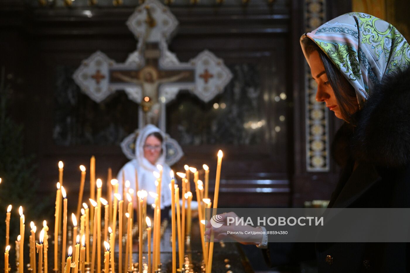 Рождество Христово. Патриаршая Литургия в Храме Христа Спасителя