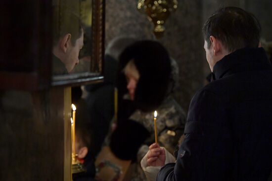 Празднование Рождества Христова в России