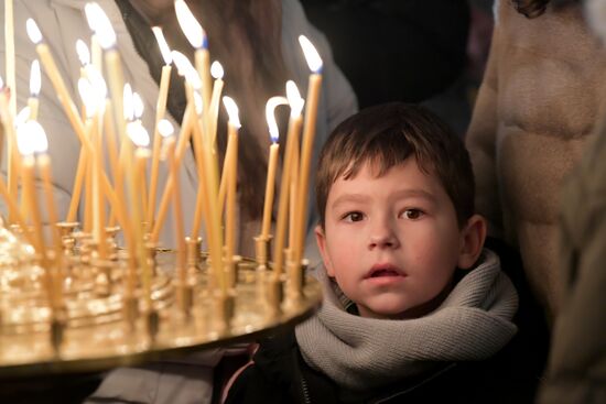 Празднование Рождества Христова в России