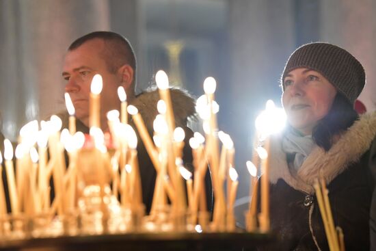 Празднование Рождества Христова в России