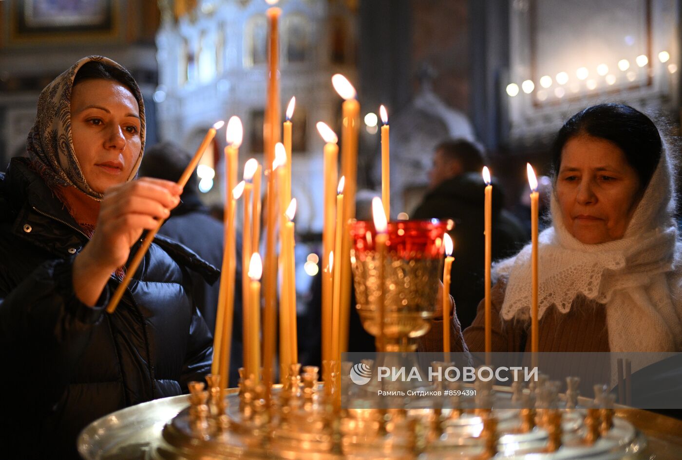 Рождество Христово. Патриаршая Литургия в Храме Христа Спасителя