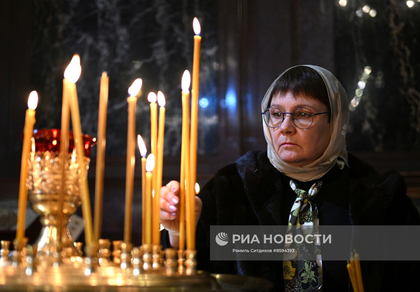 Рождество Христово. Патриаршая Литургия в Храме Христа Спасителя