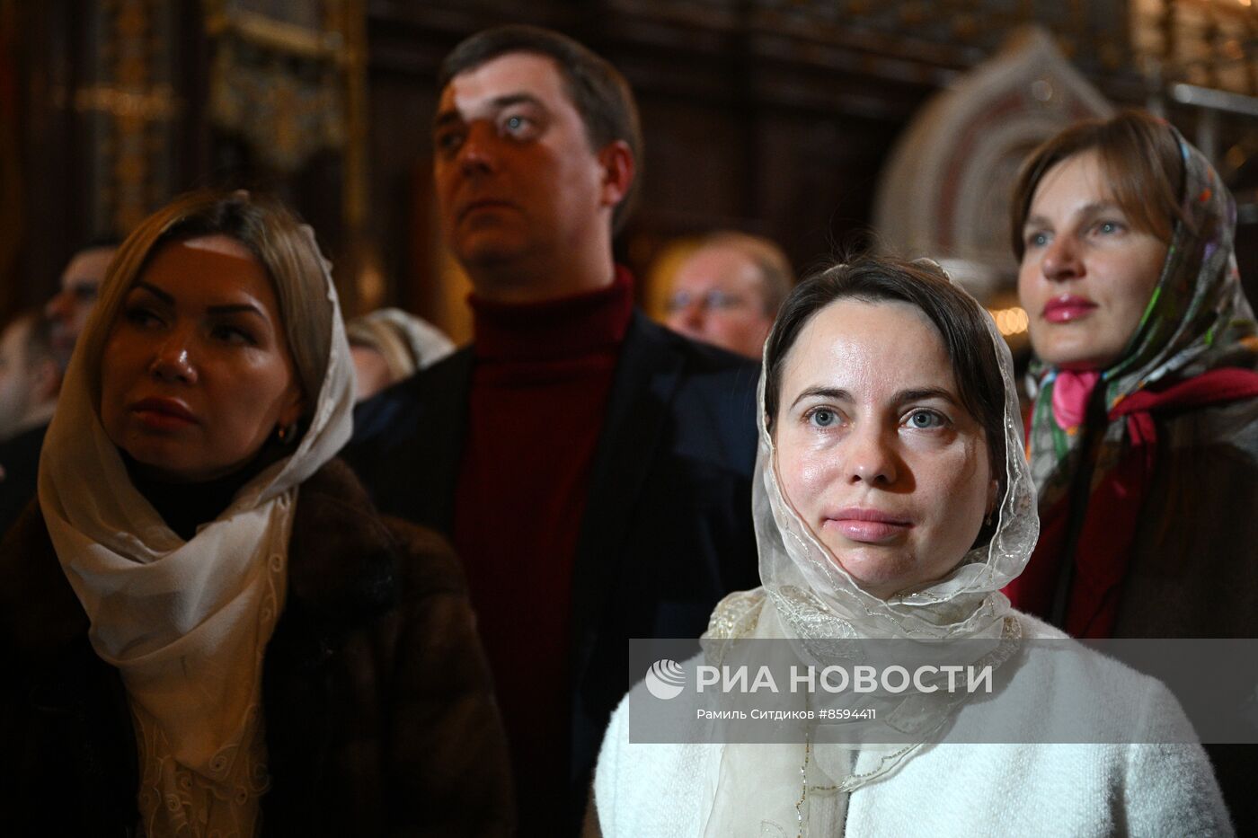 Рождество Христово. Патриаршая Литургия в Храме Христа Спасителя