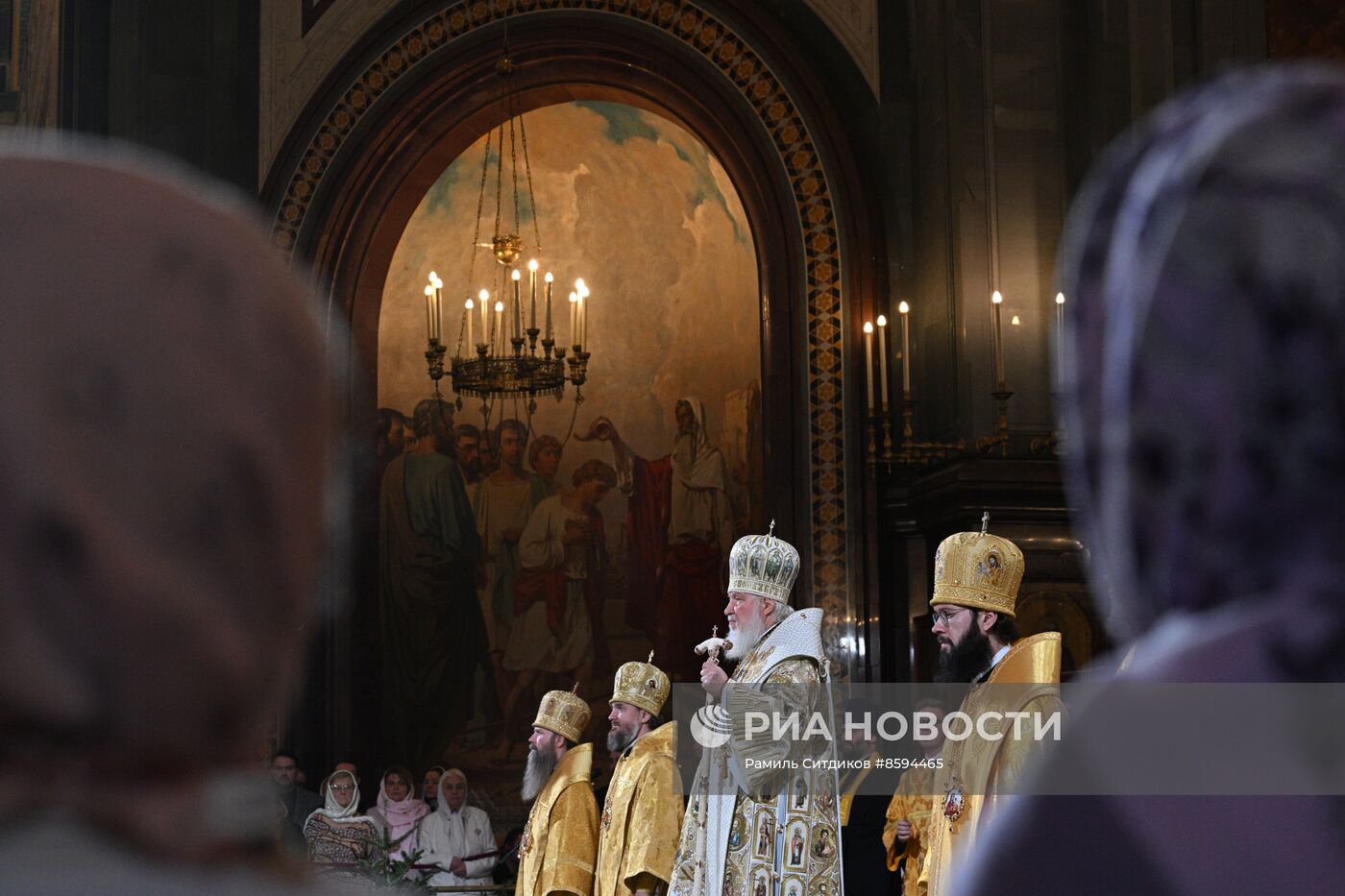 Рождество Христово. Патриаршая Литургия в Храме Христа Спасителя