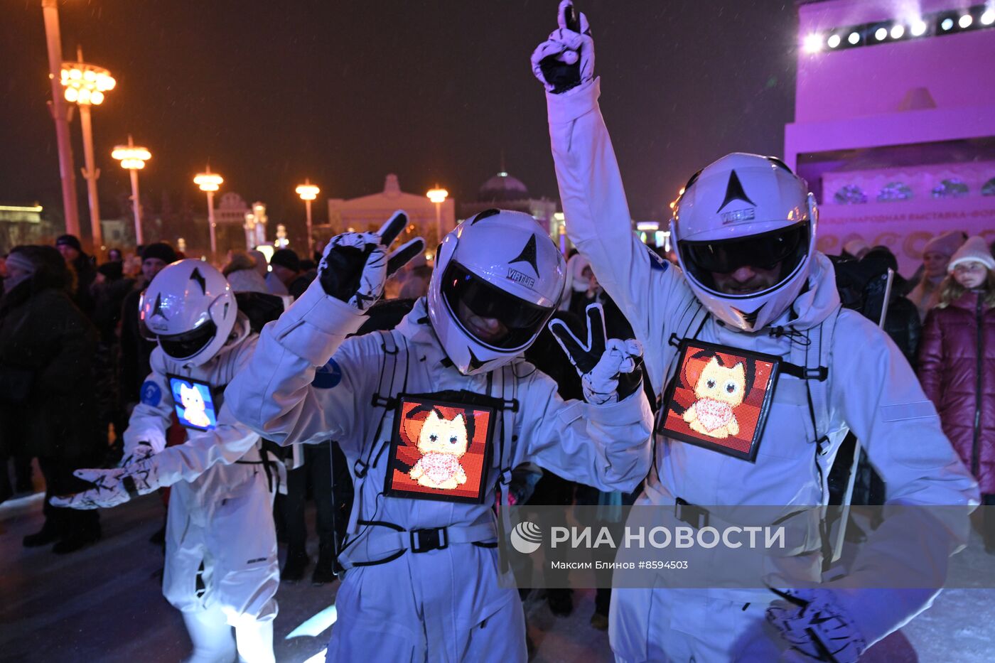 Выставка "Россия". Концерт VK