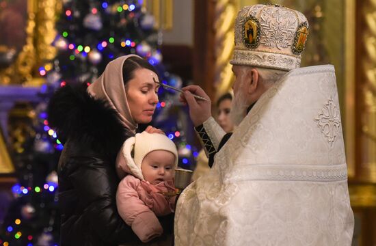 Празднование Рождества Христова в России