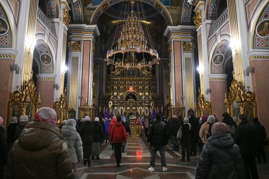 Празднование Рождества Христова в России