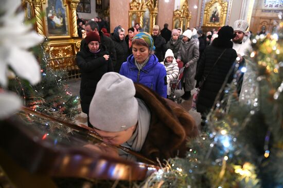 Празднование Рождества Христова в России