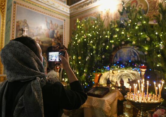 Празднование Рождества Христова в России