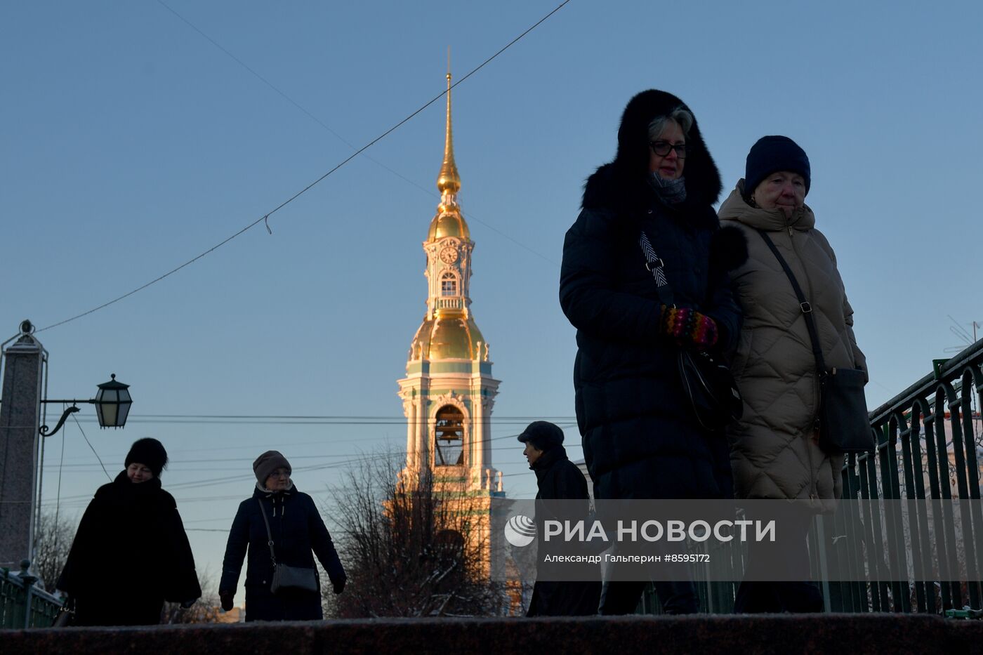 Отреставрированная колокольня Николо-Богоявленского морского собора