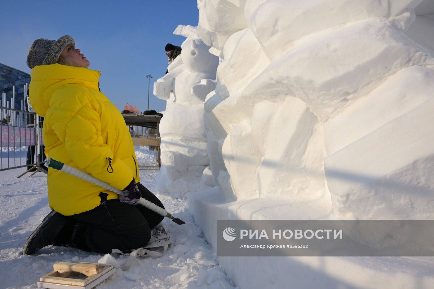 Фестиваль снега в Новосибирске