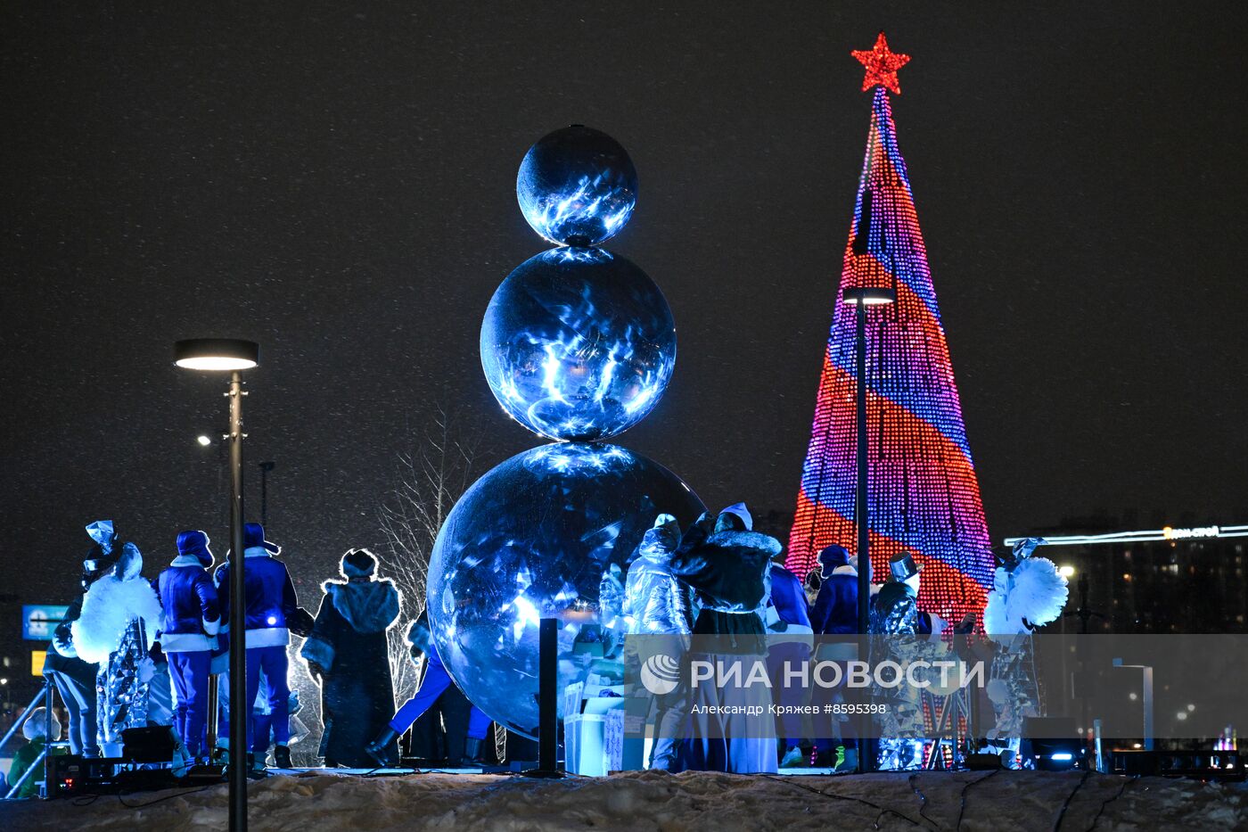 Фестиваль снега в Новосибирске