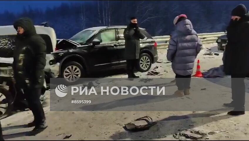 Авария на трассе М-11 в Новгородской области
