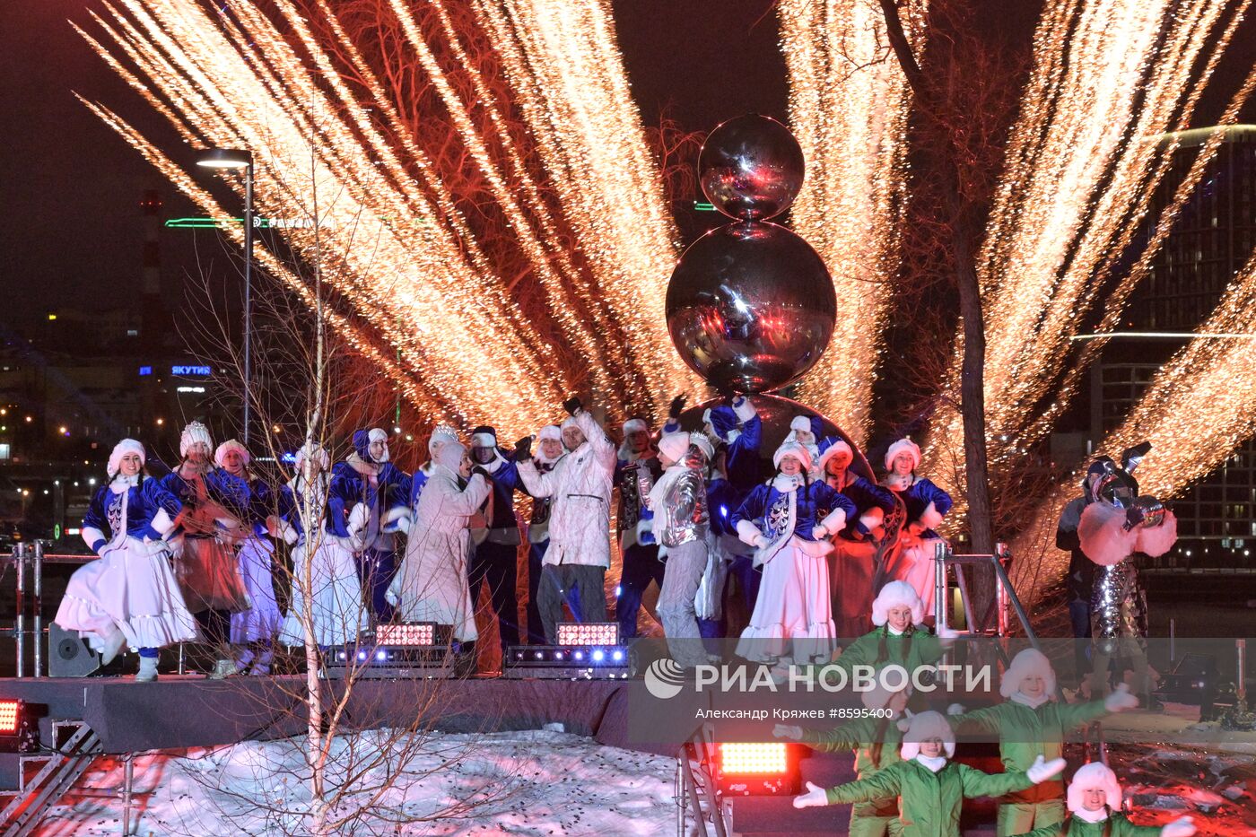 Фестиваль снега в Новосибирске