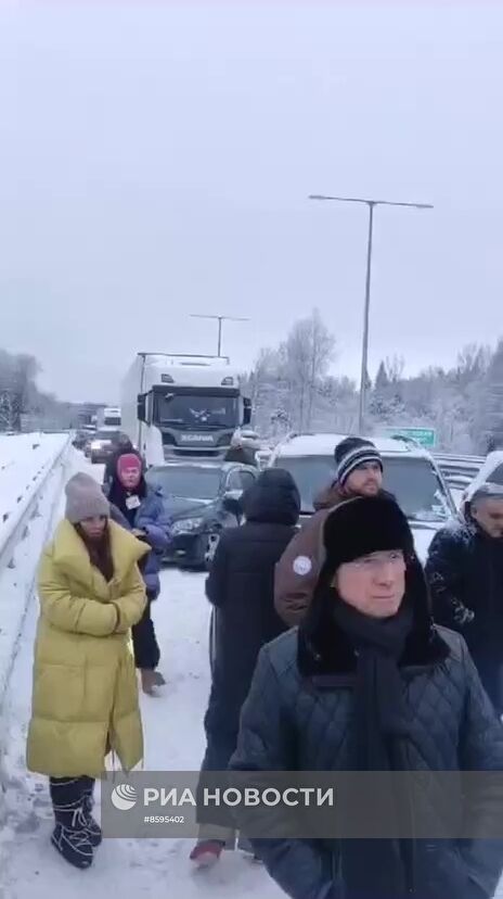 Авария на трассе М-11 в Новгородской области