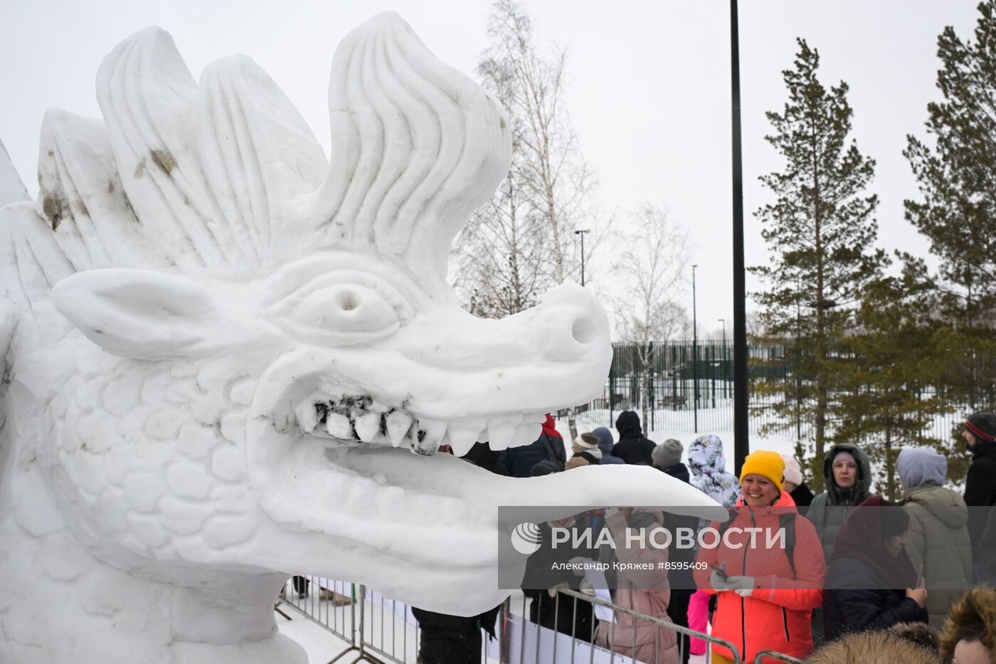 Фестиваль снега в Новосибирске