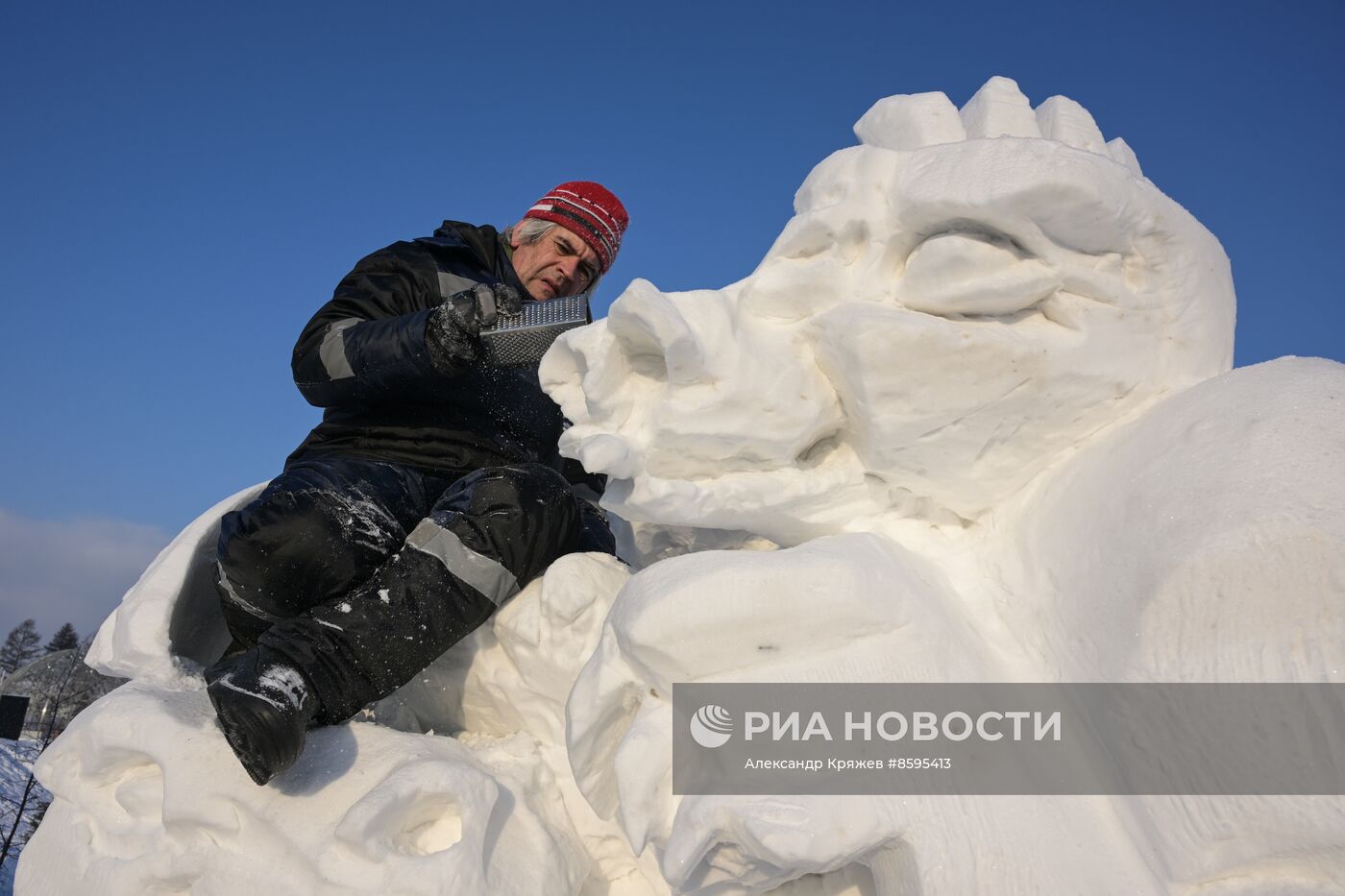 Фестиваль снега в Новосибирске