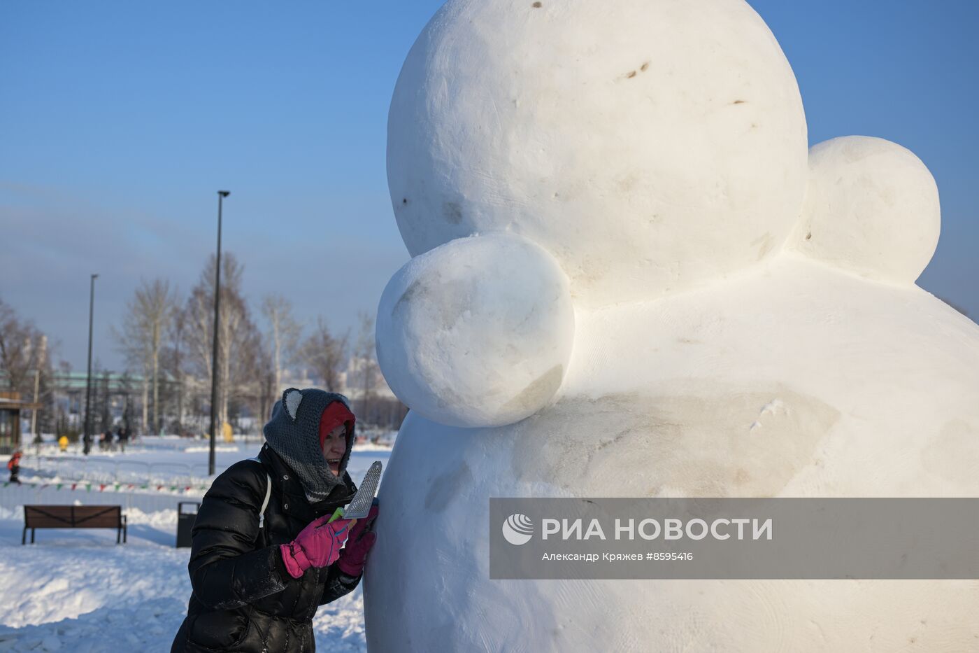 Фестиваль снега в Новосибирске