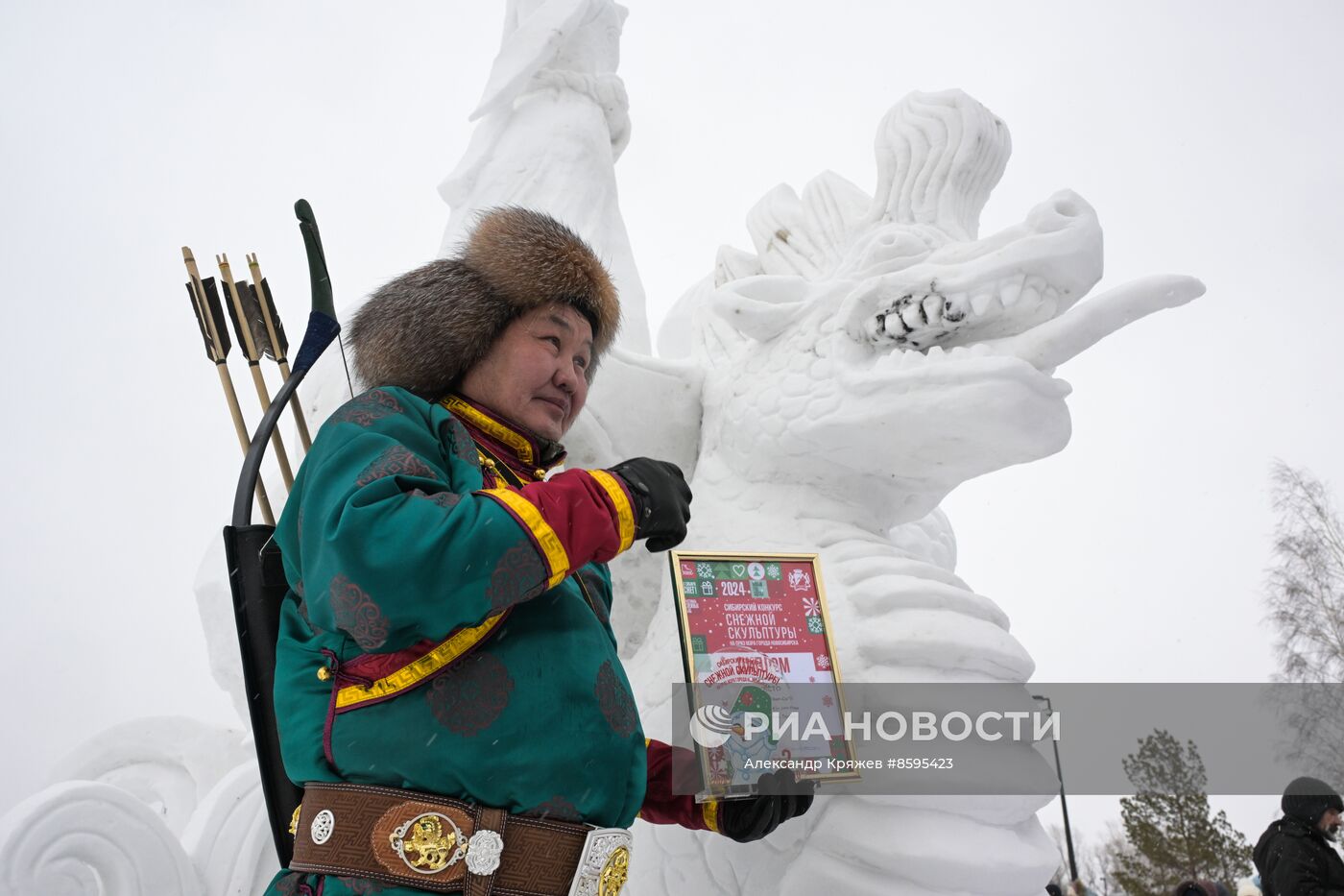 Фестиваль снега в Новосибирске