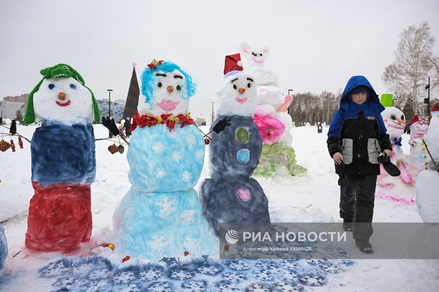 Фестиваль снега в Новосибирске