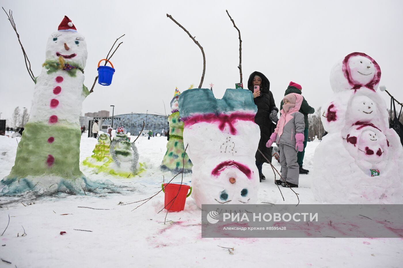 Фестиваль снега в Новосибирске