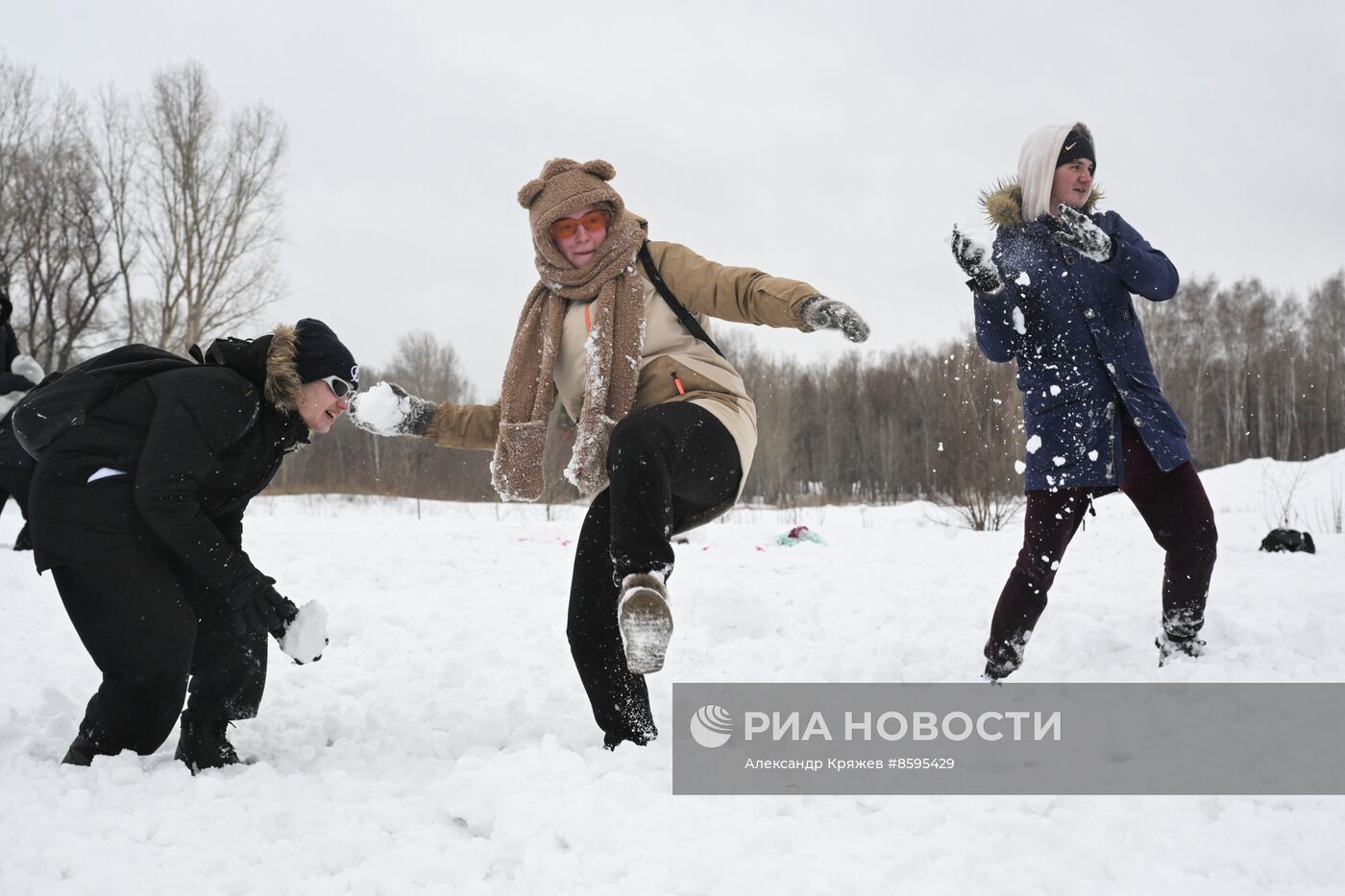 Фестиваль снега в Новосибирске