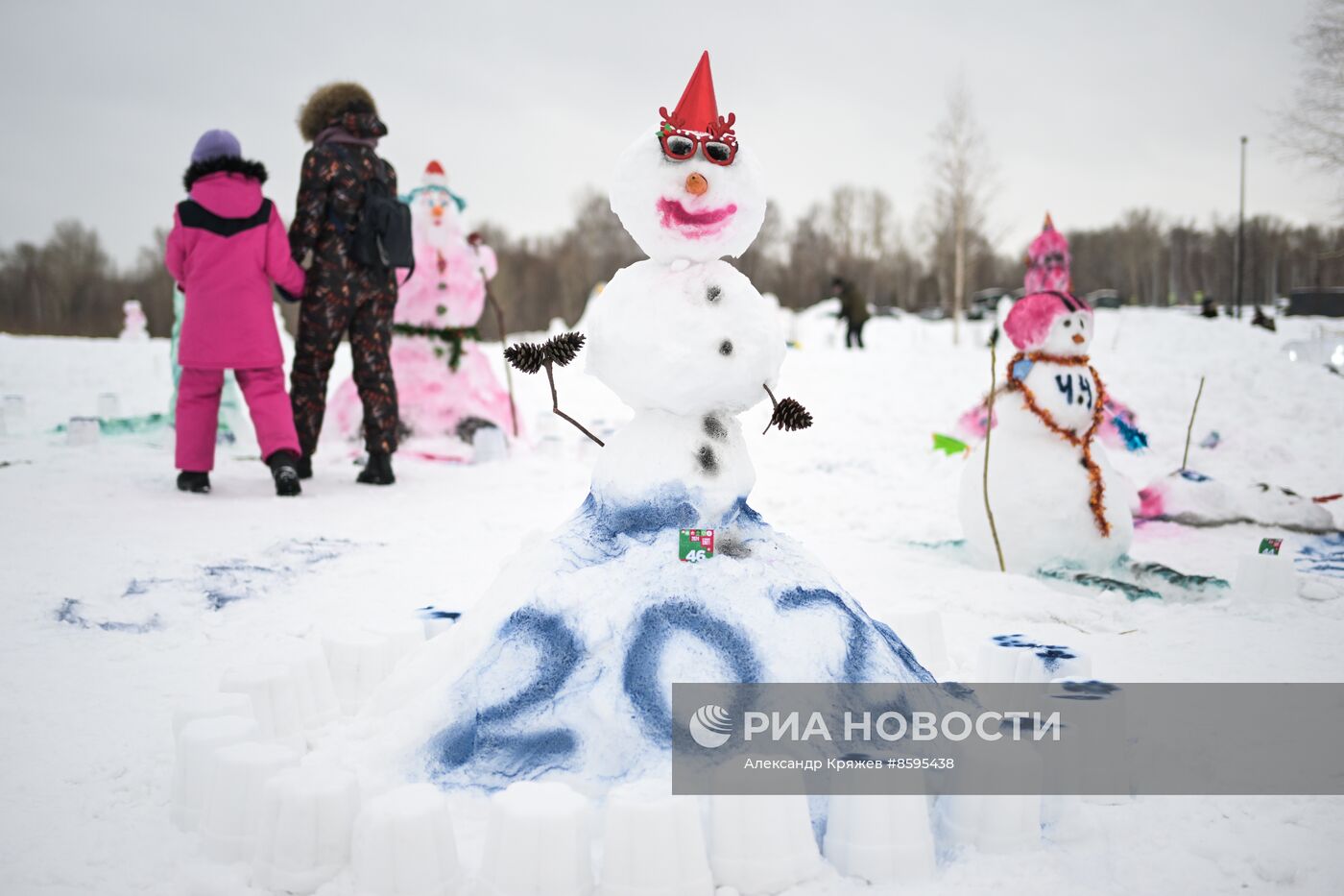 Фестиваль снега в Новосибирске