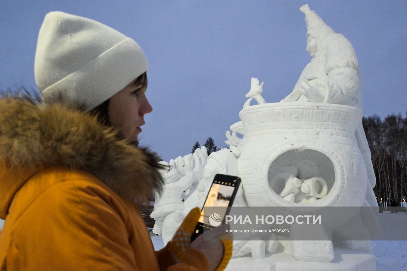 Фестиваль снега в Новосибирске