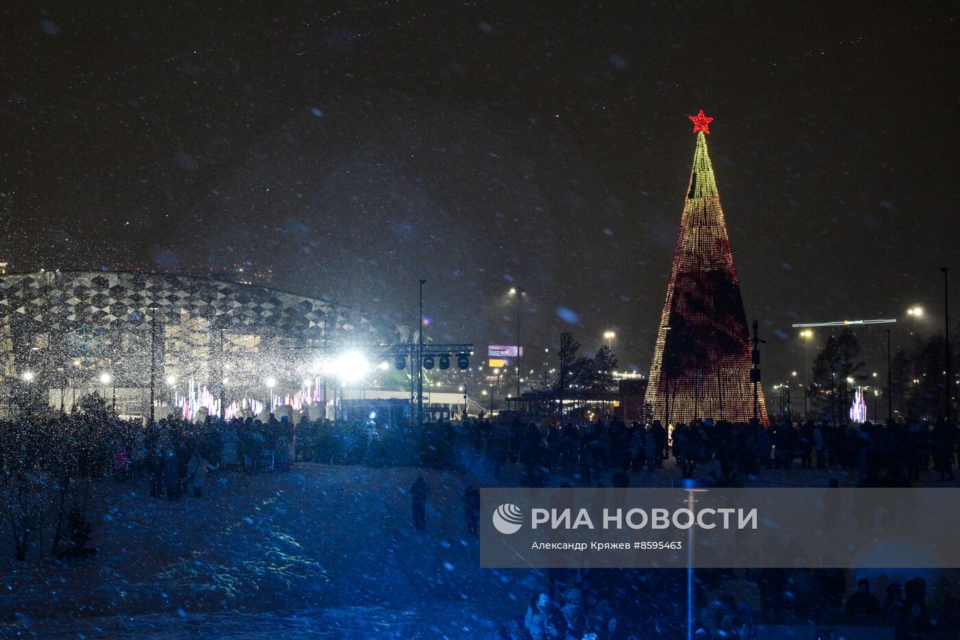 Фестиваль снега в Новосибирске