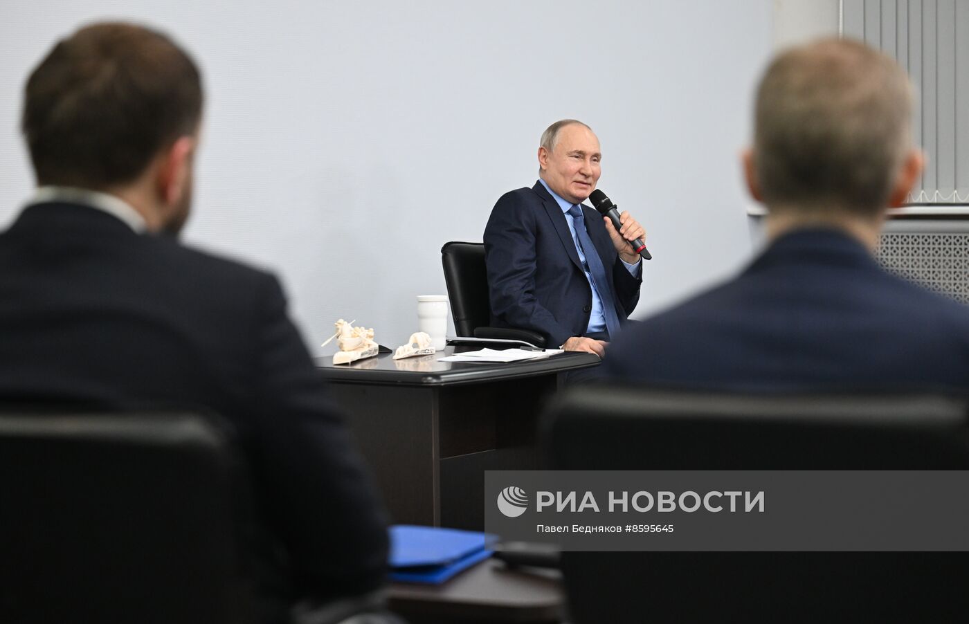 Рабочая поездка президента РФ В. Путина в Анадырь