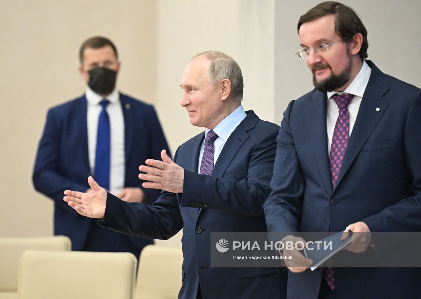 Рабочая поездка президента РФ В. Путина в Хабаровск