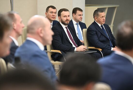 Рабочая поездка президента РФ В. Путина в Хабаровск 