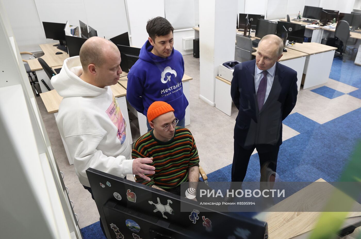 Рабочая поездка президента РФ В. Путина в Хабаровск 