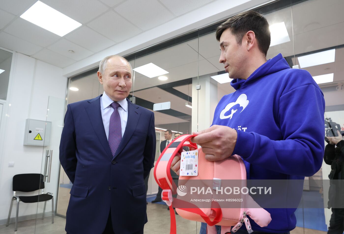 Рабочая поездка президента РФ В. Путина в Хабаровск 