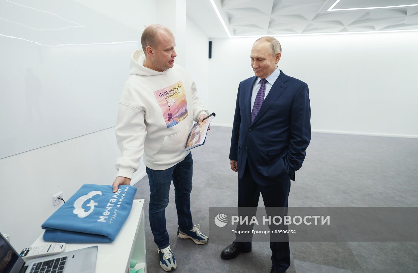 Рабочая поездка президента РФ В. Путина в Хабаровск