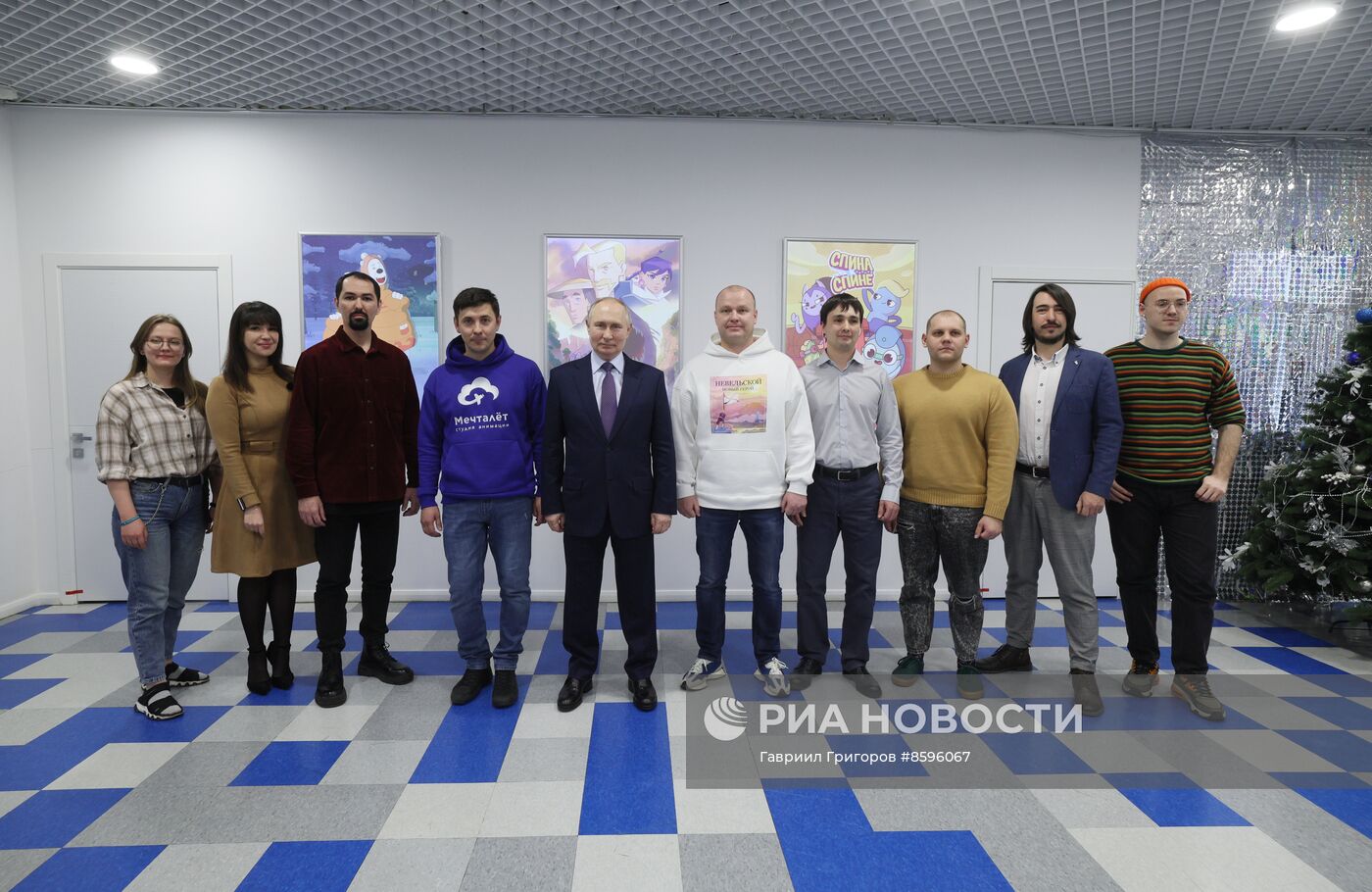 Рабочая поездка президента РФ В. Путина в Хабаровск