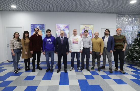 Рабочая поездка президента РФ В. Путина в Хабаровск 