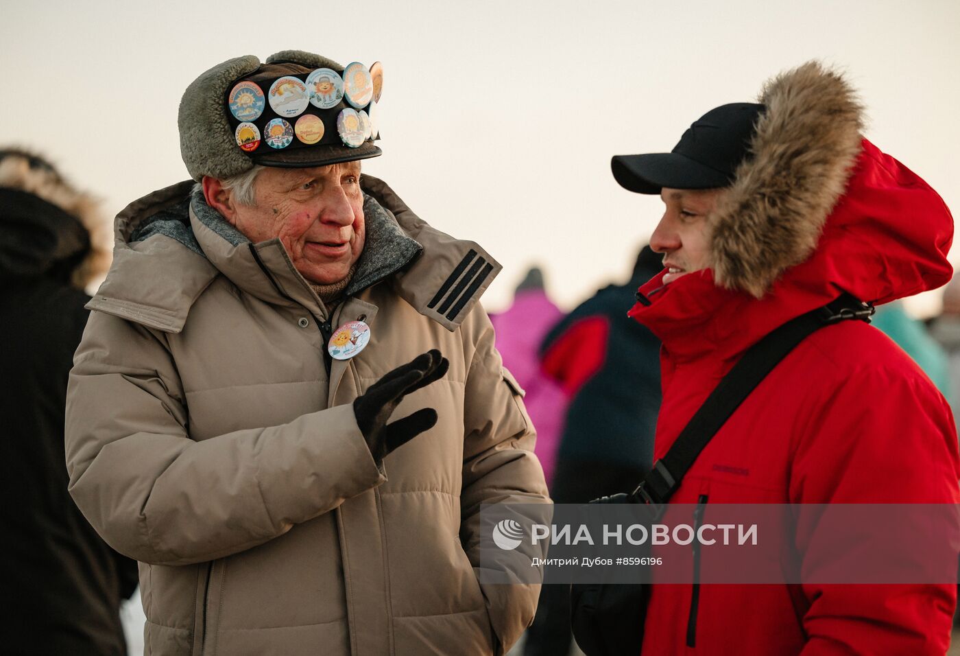 Встреча солнца после полярной ночи в Мурманске