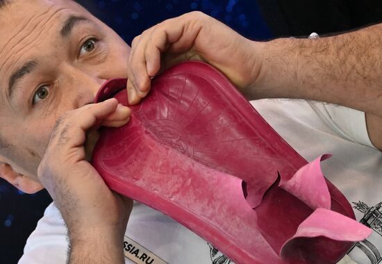 Выставка "Россия". Самый сильный человек России