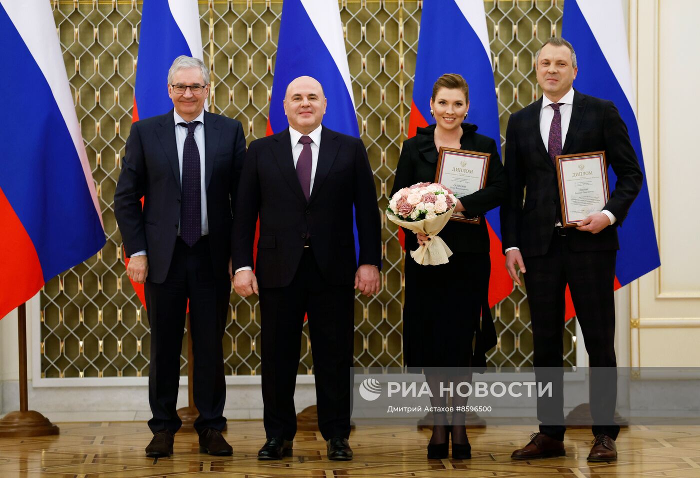 Премьер-министр РФ М. Мишустин вручил премии правительства в области СМИ за 2023 год