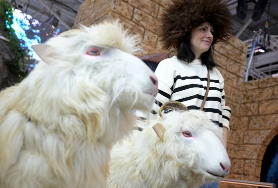 Международная выставка-форум "Россия"
Стенд Республики Дагестан, павильон №75 Место: Россия, Москва. Автор: Владимир Астапкович/РИА Новости. Работа выставки "Россия"