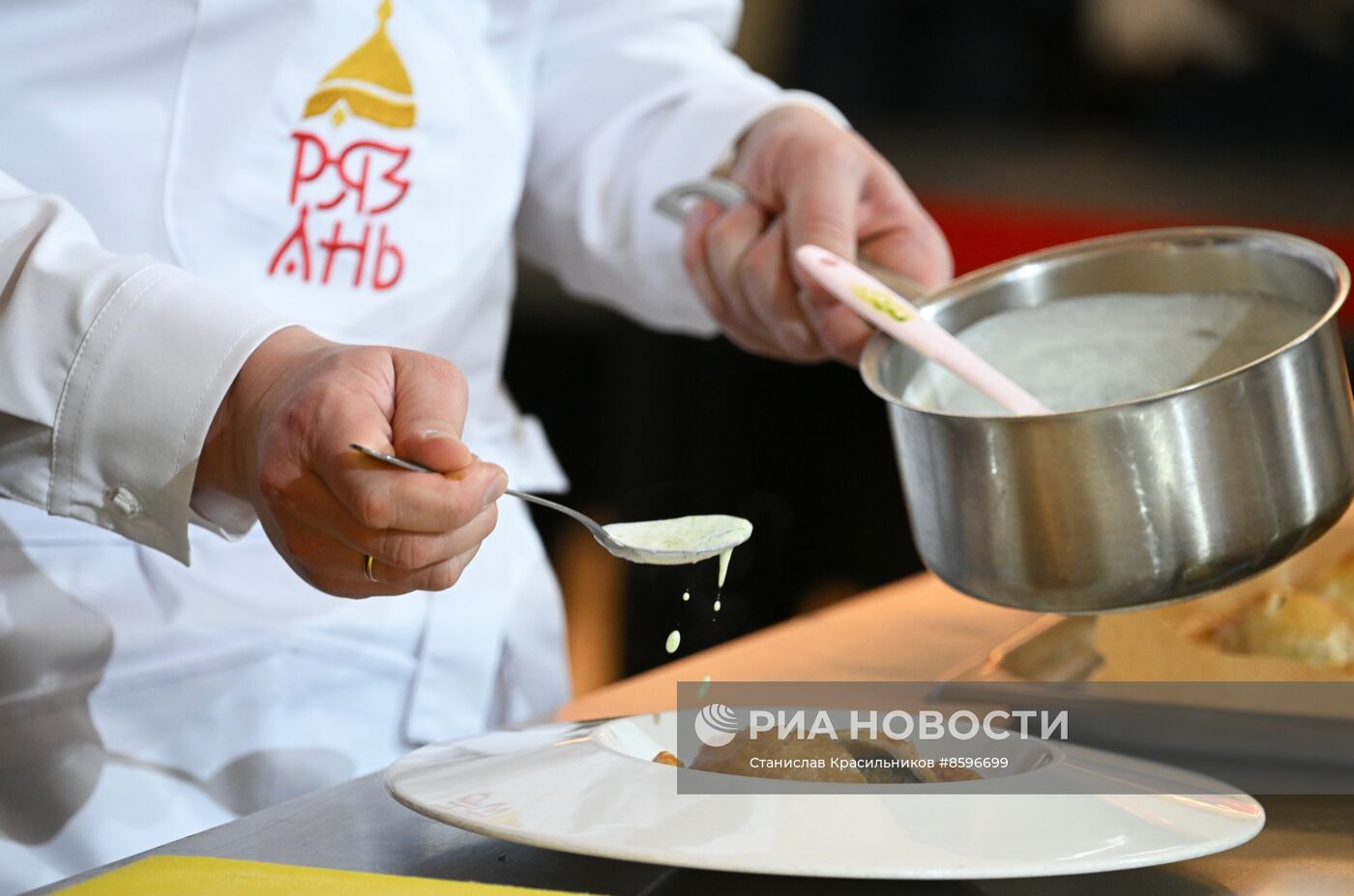 Выставка "Россия". Гастрономическое театрализованное представление