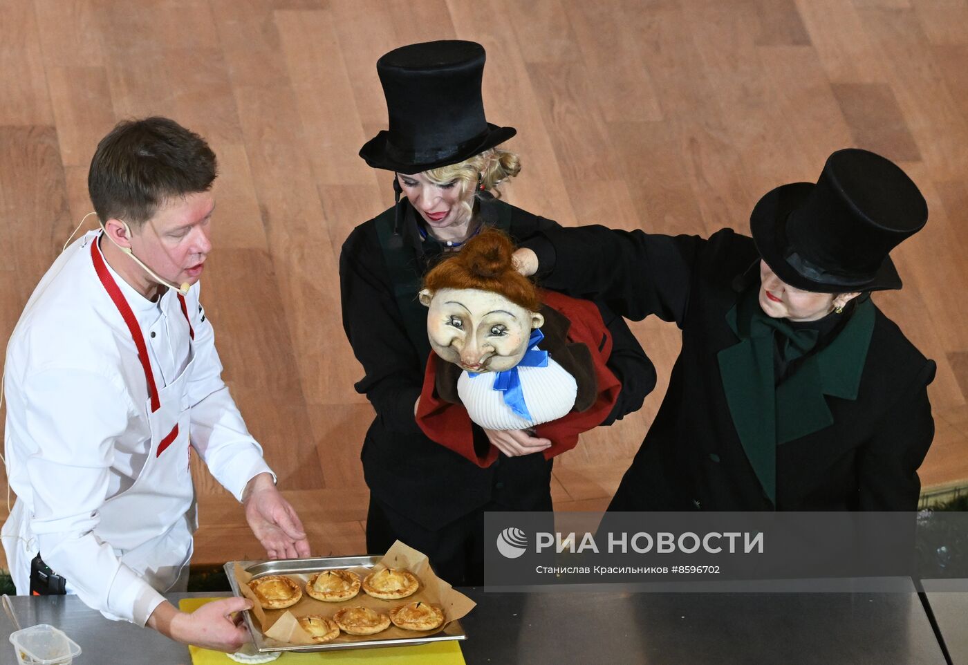 Выставка "Россия". Гастрономическое театрализованное представление