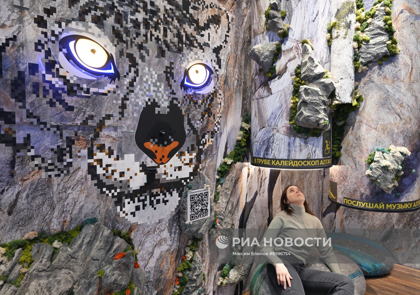 Работа выставки "Россия"