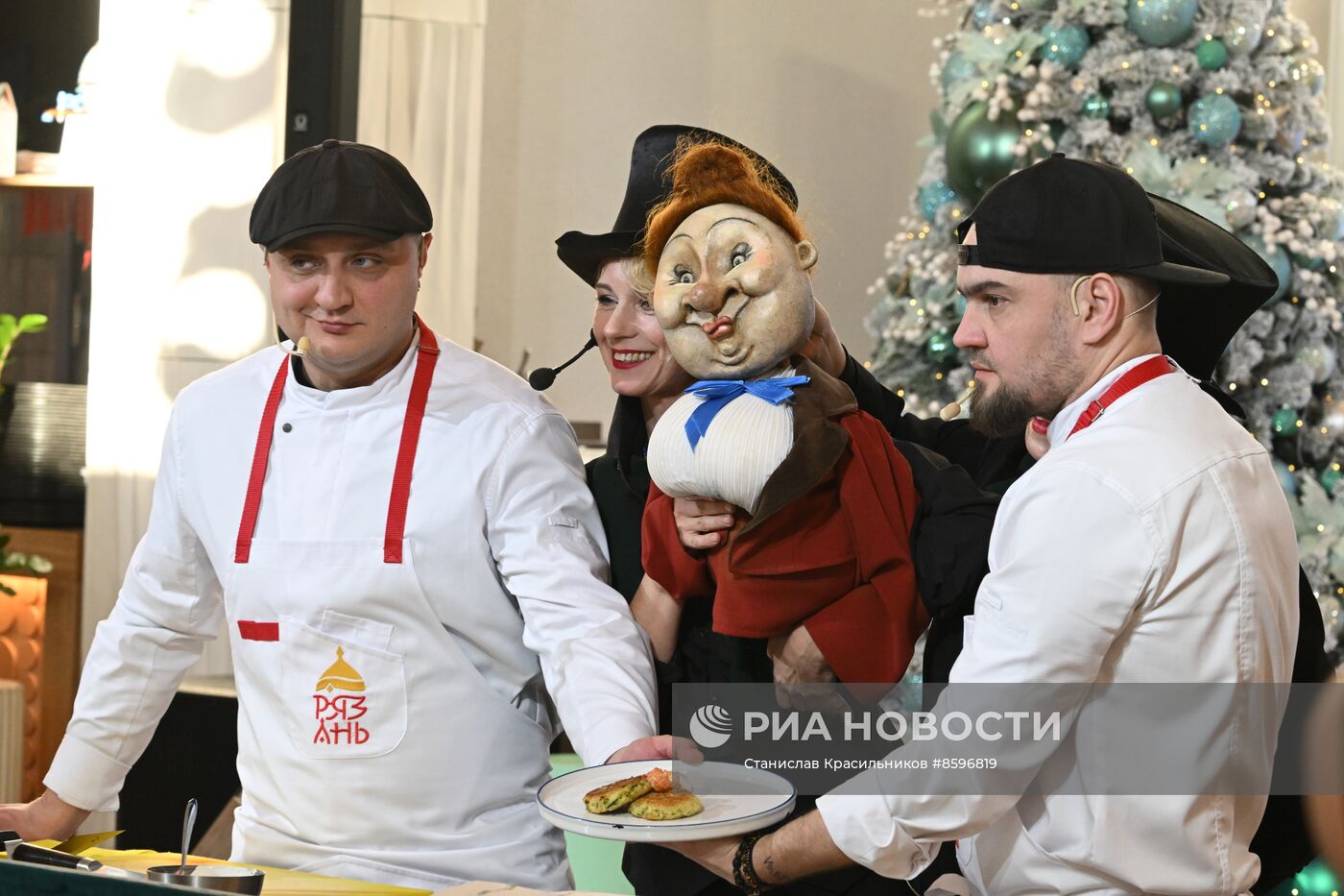 Выставка "Россия". Гастрономическое театрализованное представление